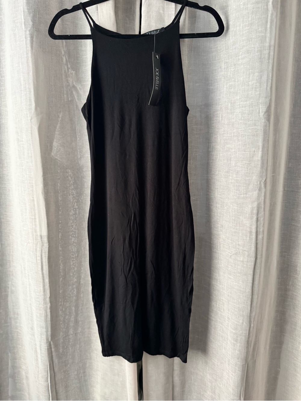 Sleeveless Black Midi Dress by Joe & Elle